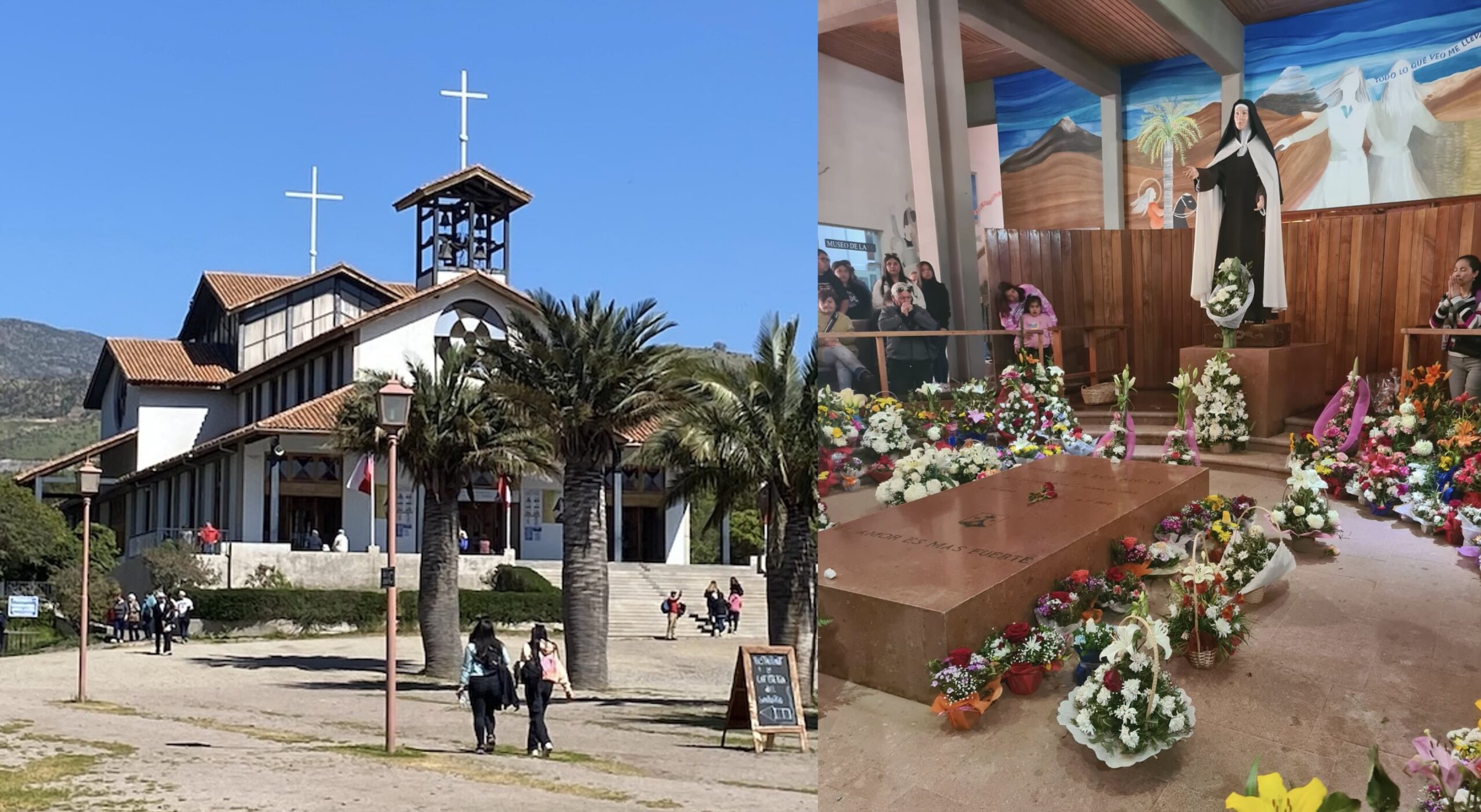 Peregrinación jubilar a santuario de Teresa de Los Andes